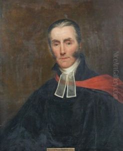 Portrait Of The Reverend William Mogg Bowen Of St Albans, Hertfordshire Portrait Of The Reverend William Mogg Bowen Of St Albans, Hertfordshire