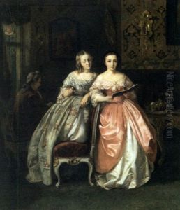 The Duet by Daniel Maclise