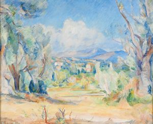 Olivtrad - Cagnes by Frans Berg