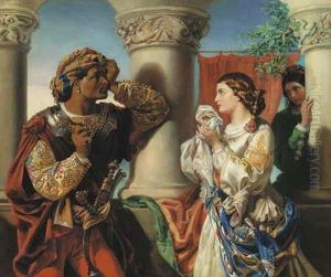 Othello And Desdemona by Daniel Maclise