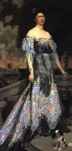 Portrait Of Mrs. Anne Archbold by Frederick William MacMonnies