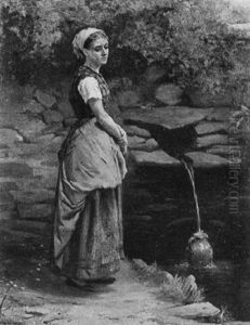 At The Well by Peter Macnab