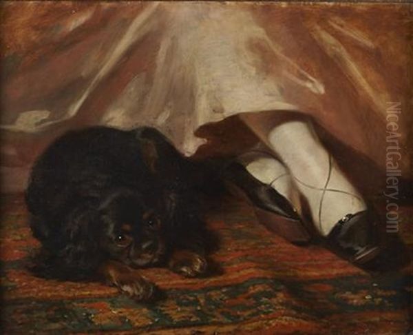 At His Mistress's Feet - view 1