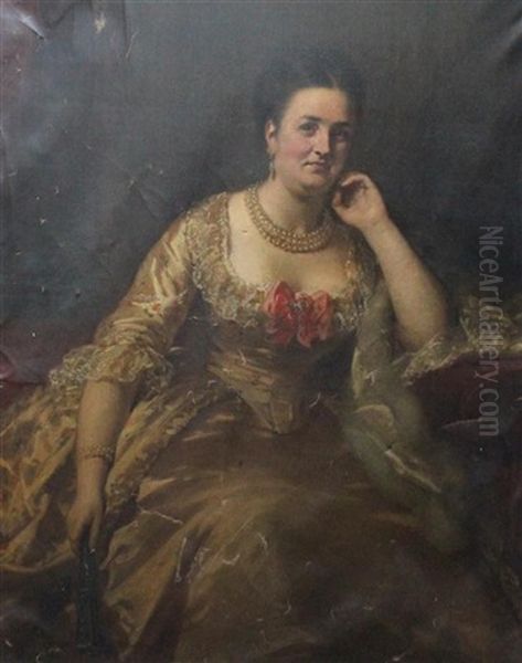 Portrait Of Frances, Duchess Of Marlborough And Marchioness Of Blandford - view 1