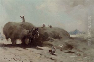 Building The Haystack by Robert Russell Macnee