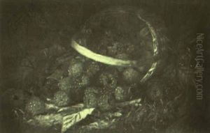 Basket Of Raspberries by Mary Lizzie Macomber