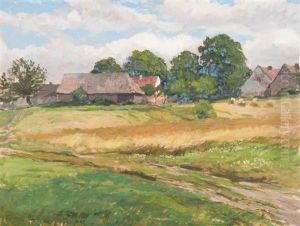Barns In Svobodne Hamry by Gustav Macoun
