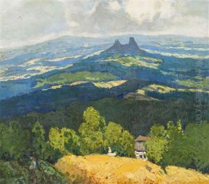View Of Trosky by Gustav Macoun