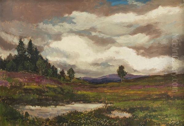 A Landscape With Heathland - view 1