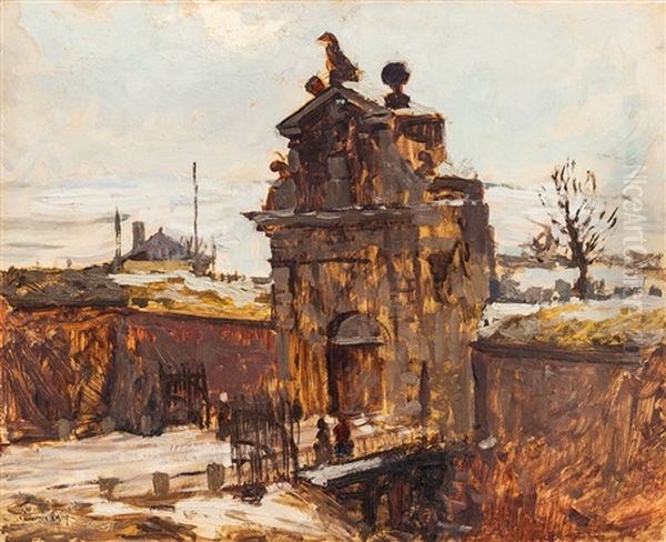 Leopoldova Brana Na Vysehrade - view 1