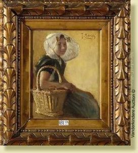 Au Marche En Zelande by Joan Berg