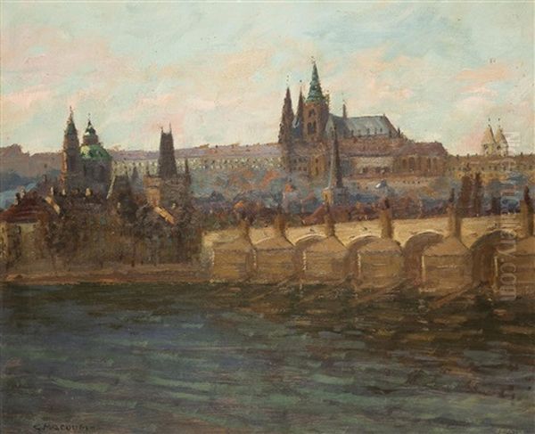 Blick Auf Den Hradschin - view 1