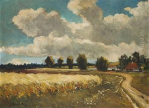 Getreidefelder by Gustav Macoun