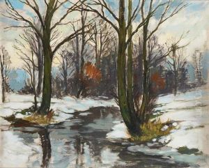 A Brook In Winter