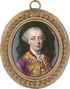 Bildnis Kaiser Joseph Ii. (1741-1790) Als Junger Erzherzog Mit Dem Orden Vom Goldenen Vlies