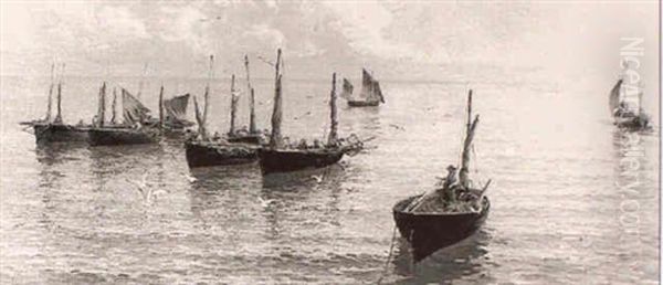 The Fleet At Anchor - view 1