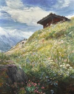 An Alpine Meadow, Switzerland