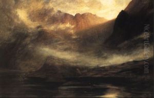 Dark Loch Cornisk Dark Loch Cornisk