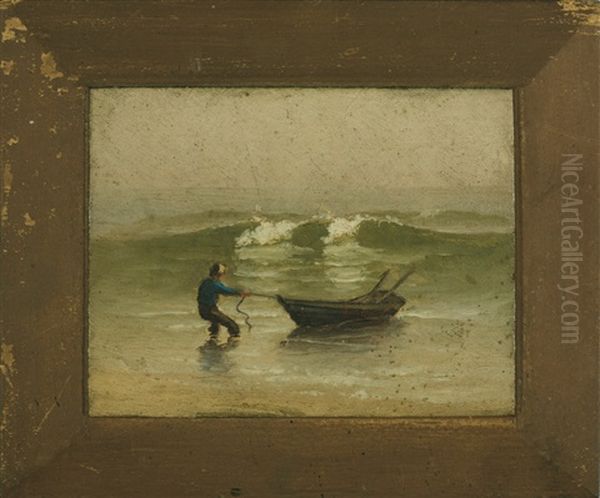 Pulling In The Dory - view 1