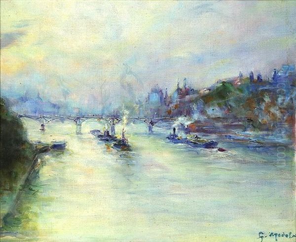 Le Pont Des Arts Seine - view 1