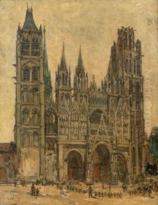 La Cathedrale Notre-dame De Rouen by Gustave Madelain