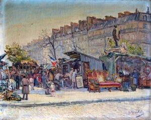 La Foire A La Ferraille Boulevard Richard Lenoir