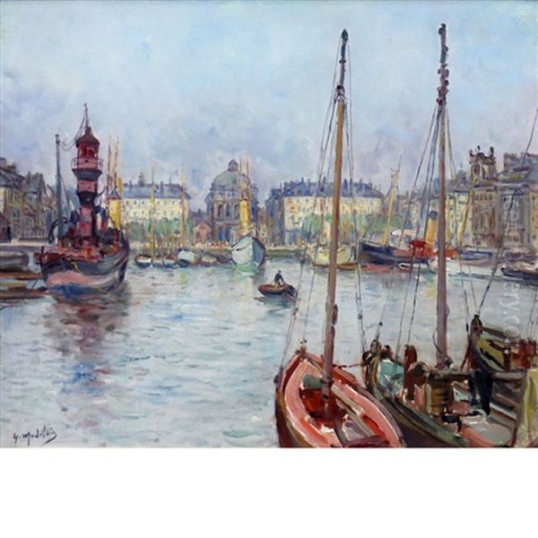 Le Havre: Bassin Du Commerce, Place Gambetta - view 1