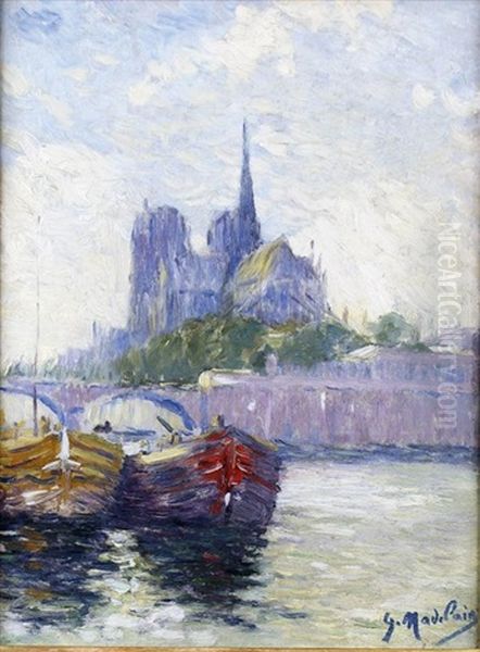 Paris, La Seine Et Le Chevet De Notre-dame - view 1