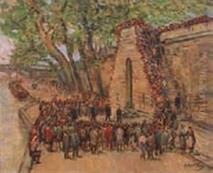 Ceremonie Sur Les Quais