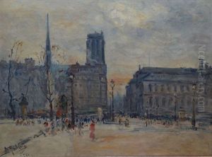 L'ile De La Cite by Gustave Madelain