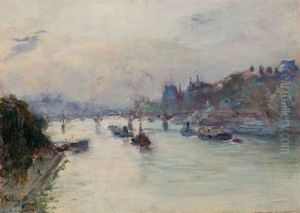 Passerelle Des Arts by Gustave Madelain