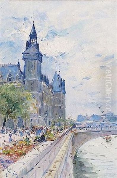Le Marche Aux Fleurs (+ Le Port De Bercy; 2 Works) - view 1