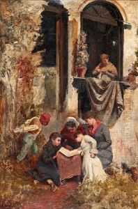Escena Rural by Jose Berga Boix