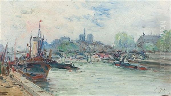 Partie An Der Seine In Paris - view 1