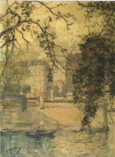 Paris, La Seine, L'ile De La Cite - view 1