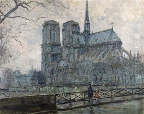 Vue De Notre Dame, Paris - view 1