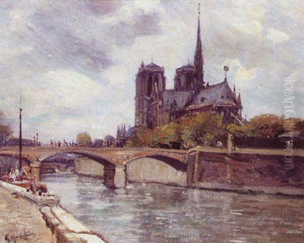 Vue Du Chevet De Notre Dame - view 1