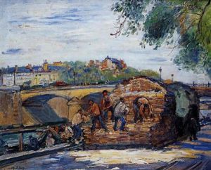 Un Debarcadere Au Pont Neuf