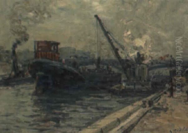 La Seine A Paris - view 1