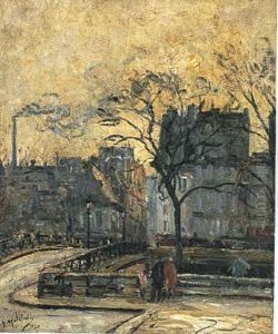 Le Pont De L'archeveche, Soleil D'automne