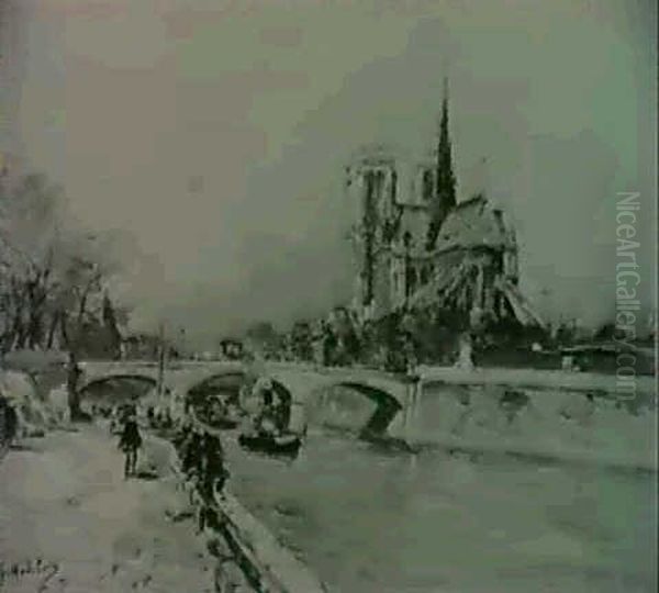 Paris: Sur Les Quais A Notre-dame - view 1