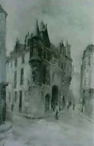 L'hotel De Sens A Paris by Gustave Madelain
