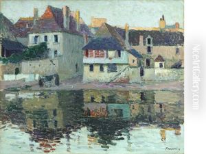Village En Bretagne by Paul Madeline