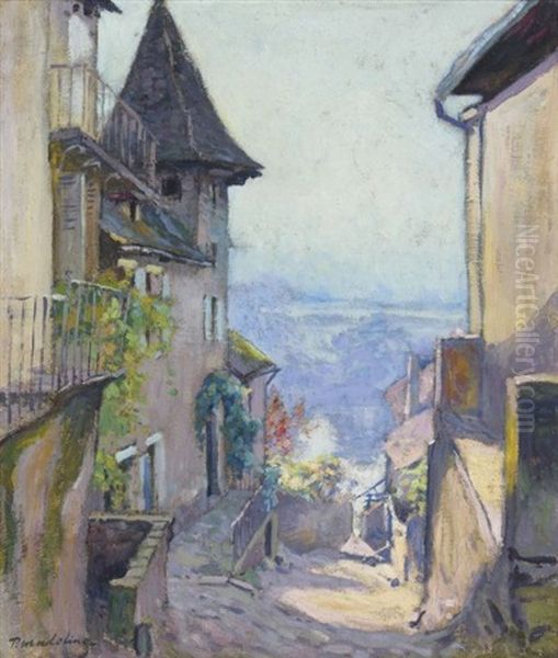 Vue De Village, La Rue Montante - view 1