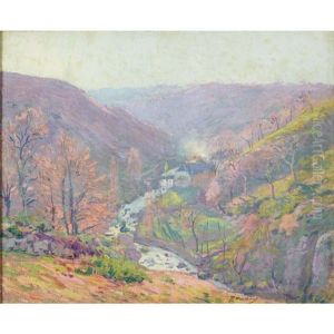 Brume Ensoleillee Sur La Sedelle, Crozant