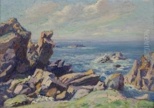 Rochers A Douarnenez by Paul Madeline