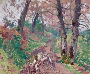 Chemin Creux En Avril A Crozant Chemin Creux En Avril A Crozant