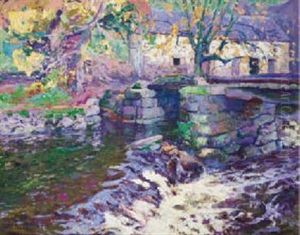 Maison Au Bord De La Riviere by Paul Madeline