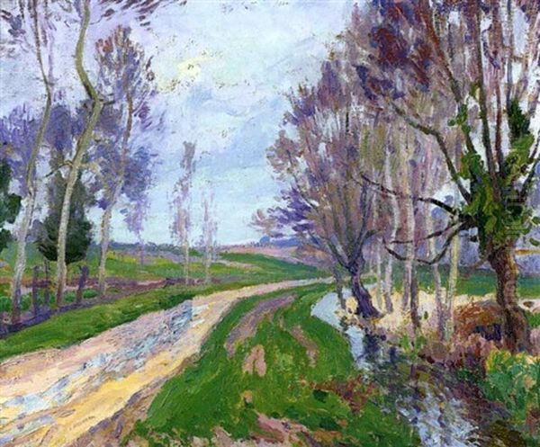 Route Pres D'un Ruisseau - view 1