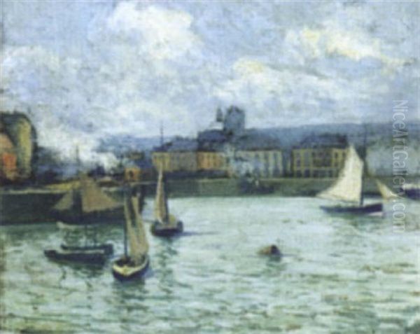 Le Port De Dieppe - view 1